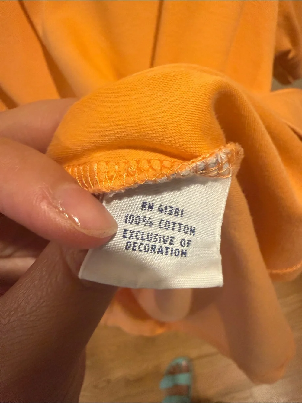 Polo by Ralph Lauren Men’s Orange Cotton Polo Shirt Size M